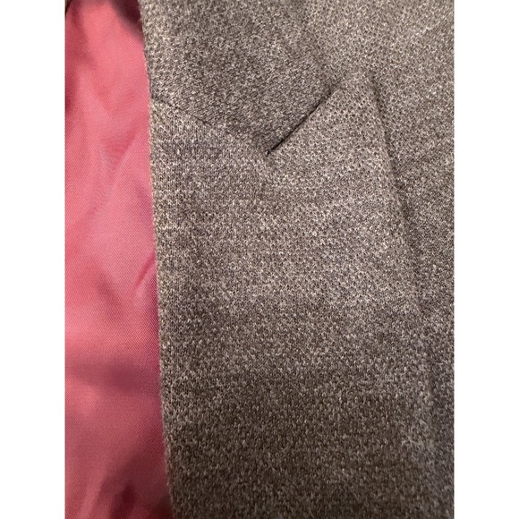 John Varvatos USA Luxe Charcoal Blazer Sport Coat 42 One Button Tailored - Picture 4 of 7